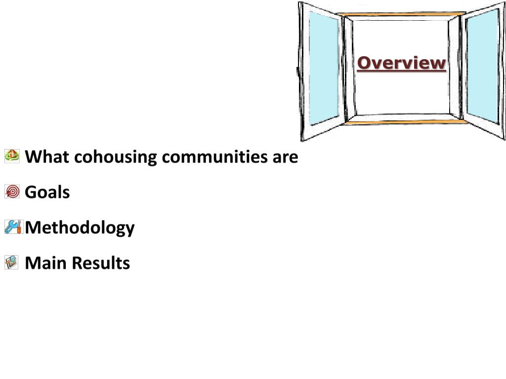PPT The effects of Cohousing on the Social Housing system the case
