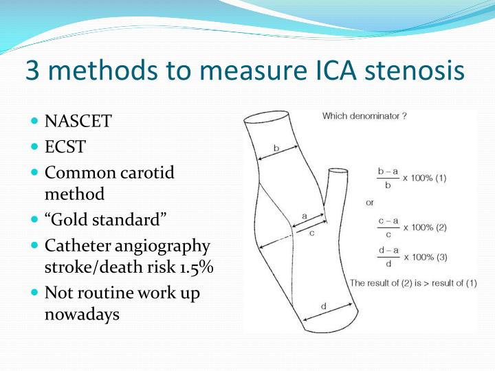 PPT Carotid Artery Stenosis PowerPoint Presentation ID2697724