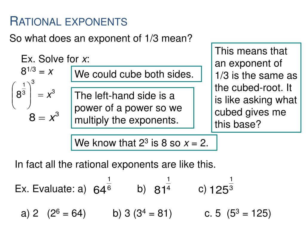 PPT Rational Exponents and More Word Problems PowerPoint Presentation