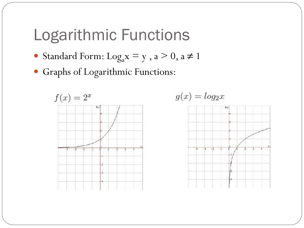 PPT 5.4 Logarithmic Functions PowerPoint Presentation, free download