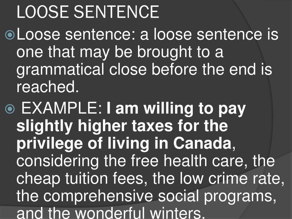 PPT SENTENCE TYPES PowerPoint Presentation, free download ID2703921