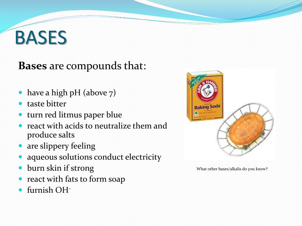 PPT Acids, Bases and the pH scale PowerPoint Presentation, free