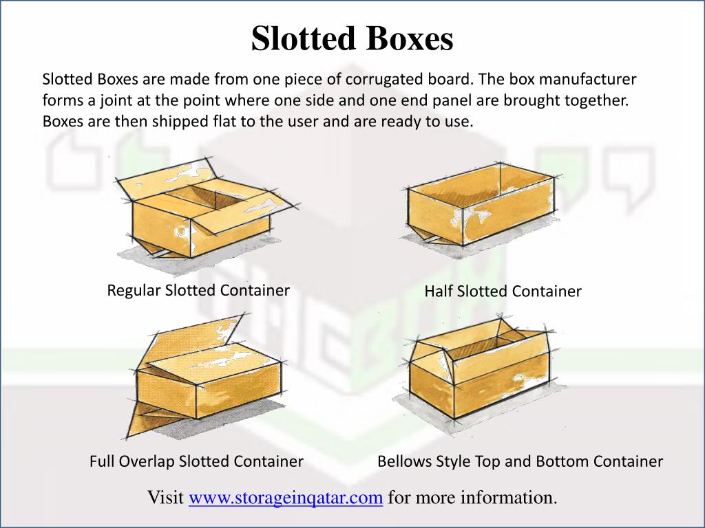 PPT Different Types of Storage Packing Boxes in Qatar PowerPoint