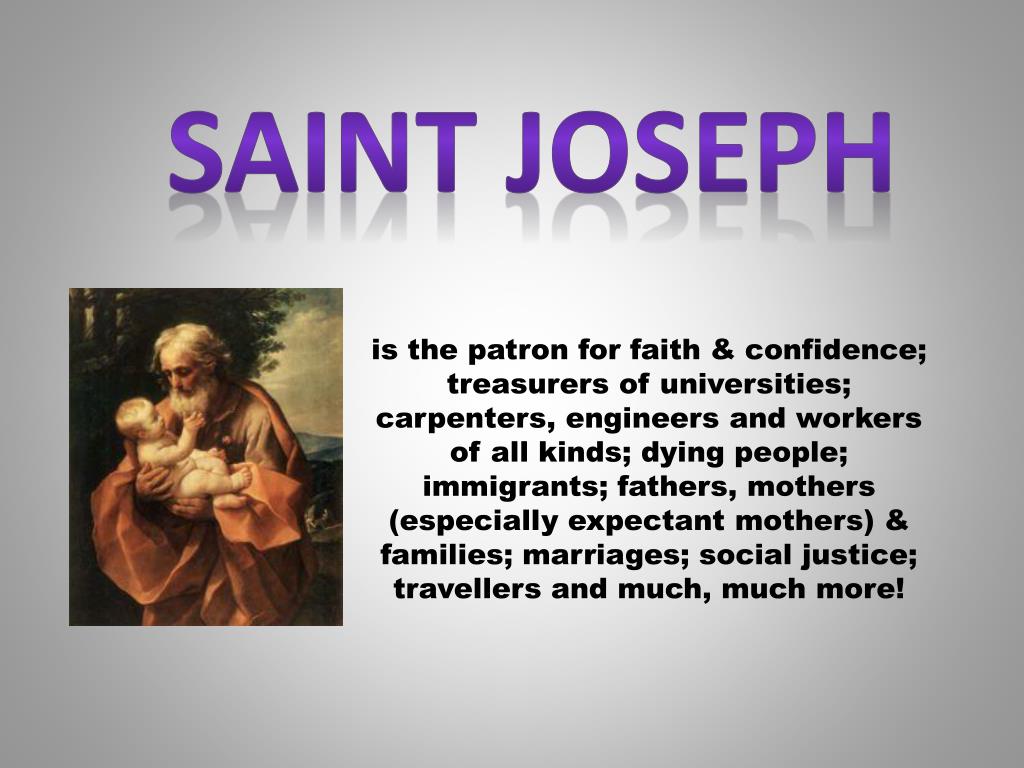 PPT Saint Joseph PowerPoint Presentation, free download ID2707484