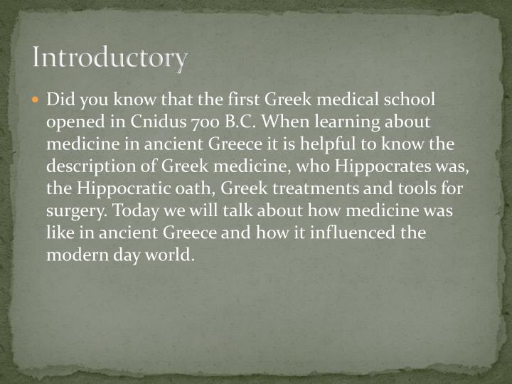 PPT Ancient Greek Medicine PowerPoint Presentation ID2712882