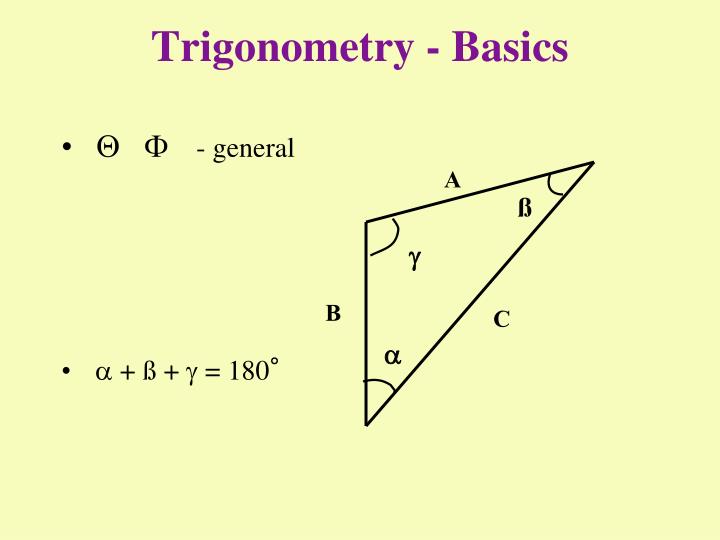 PPT Application of Trigonometry in Biomechanics PowerPoint Presentation ID2715616