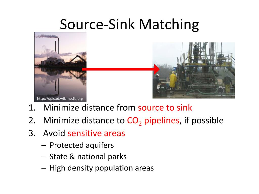 PPT Systematic approach to sourcesink matching for geological carbon capture and