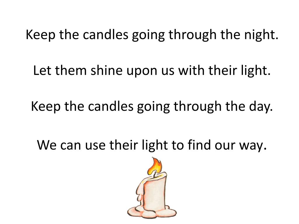 PPT Keep The Candles Going PowerPoint Presentation, free download