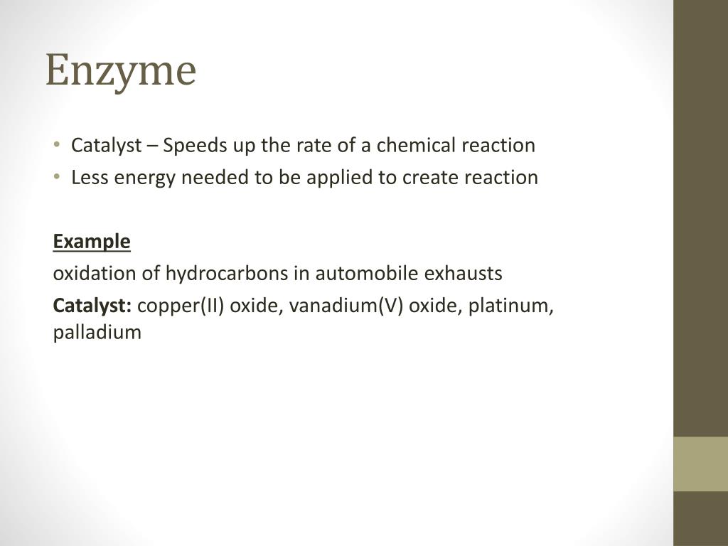 PPT Chemical Reactions and Enzymes PowerPoint Presentation, free