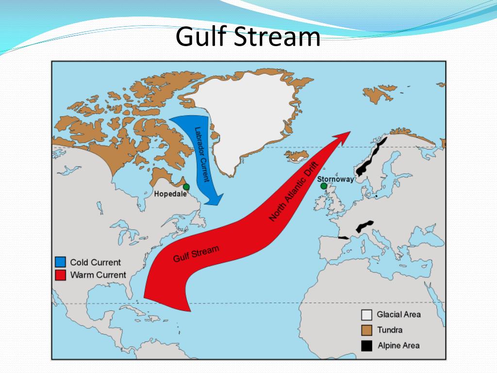 PPT The Gulf and Jet Streams PowerPoint Presentation, free download