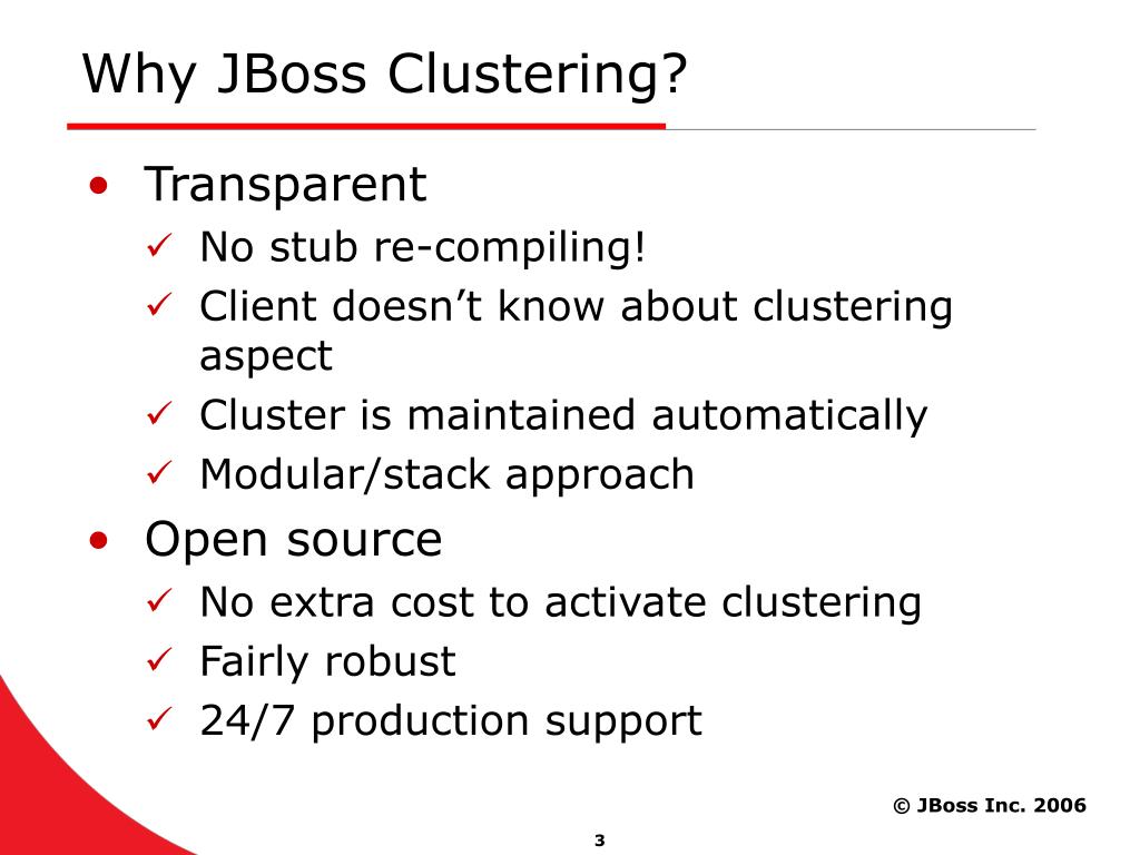 PPT JBoss Clustering An Overview PowerPoint Presentation, free