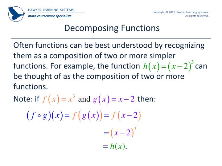 PPT Hawkes Learning Systems College Algebra PowerPoint Presentation