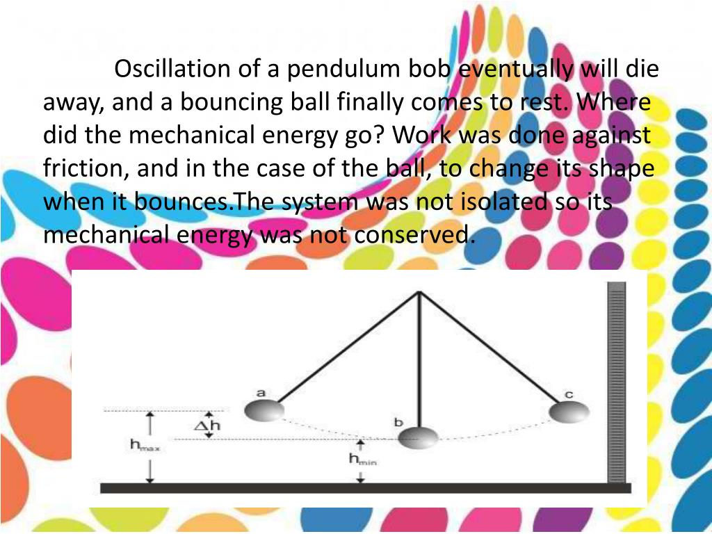PPT Conservation of Mechanical Energy PowerPoint Presentation, free