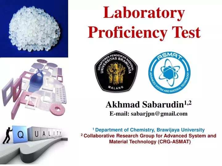 PPT Laboratory Proficiency Test PowerPoint Presentation, free