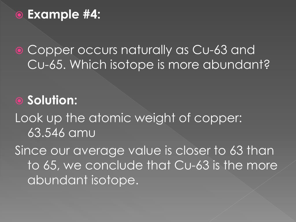 PPT ATOMIC MASS & AVERAGE ATOMIC MASS PowerPoint Presentation ID