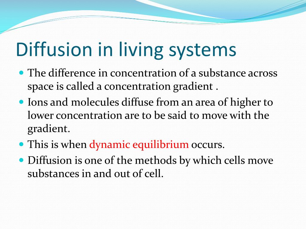 PPT Water and Diffusion PowerPoint Presentation, free download ID