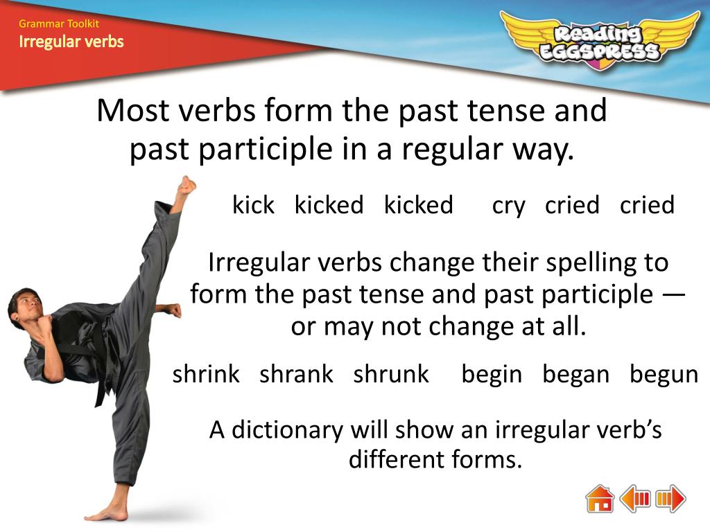 PPT What are irregular verbs? PowerPoint Presentation, free download