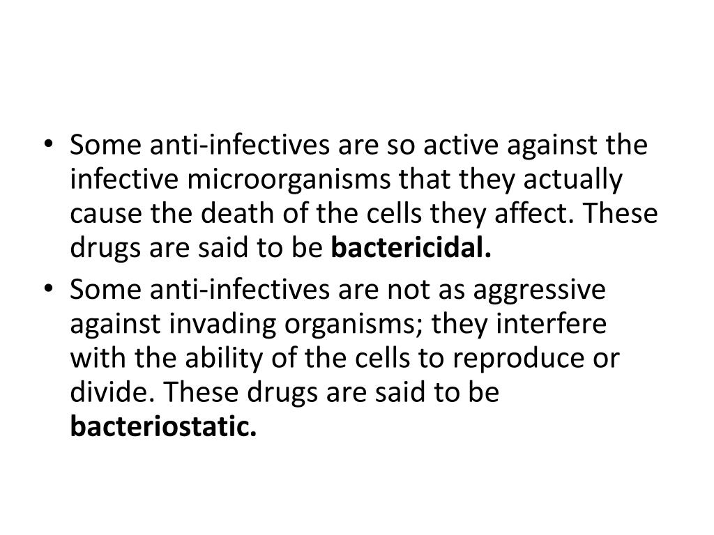 PPT ANTIINFECTIVE AGENTS PowerPoint Presentation, free download ID