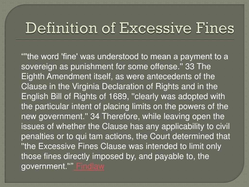 PPT Bill of Rights Eighth Amendment PowerPoint Presentation, free