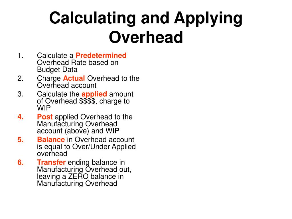 PPT Factory Overhead PowerPoint Presentation, free download ID2740364