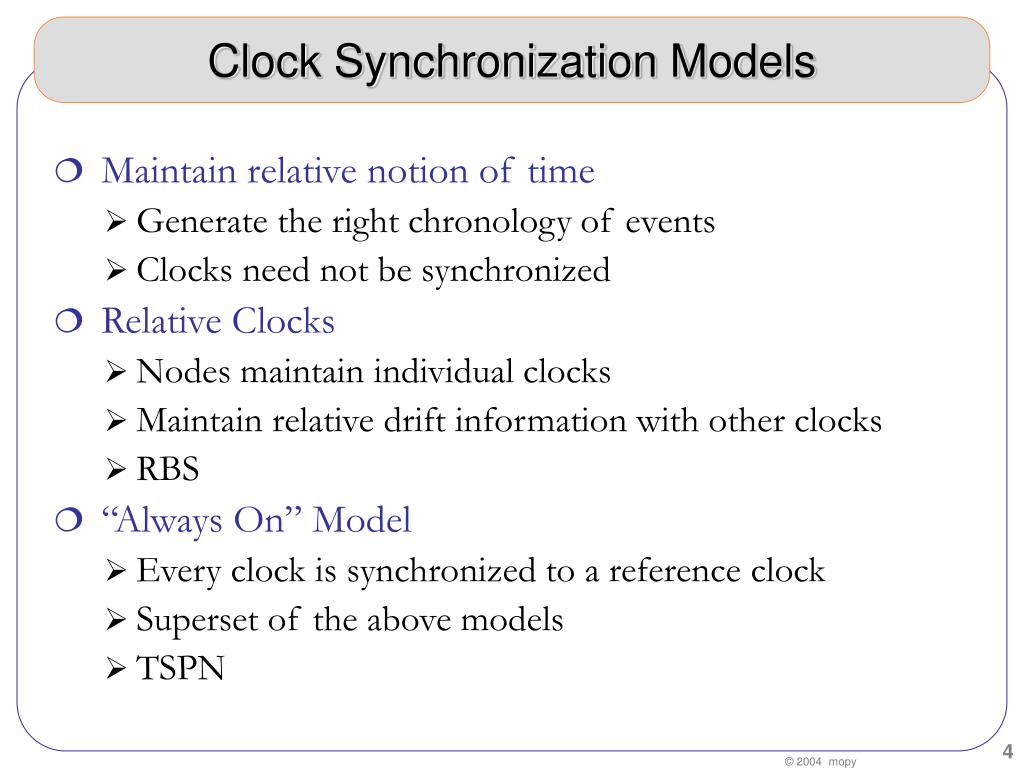 PPT Clock Synchronization in Sensor Networks* PowerPoint Presentation