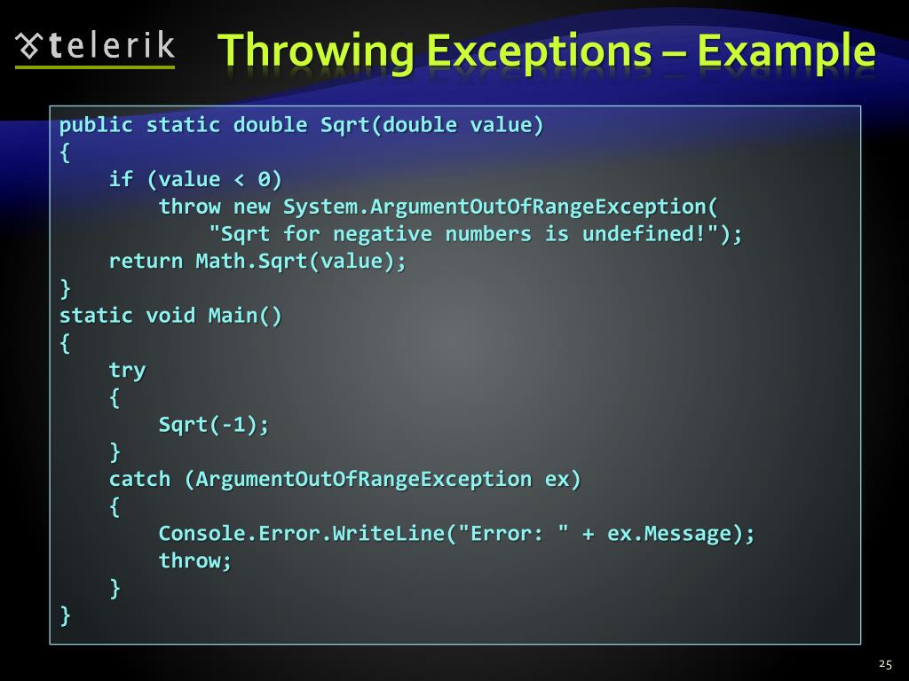 PPT Exceptions Handling PowerPoint Presentation, free download ID2743654