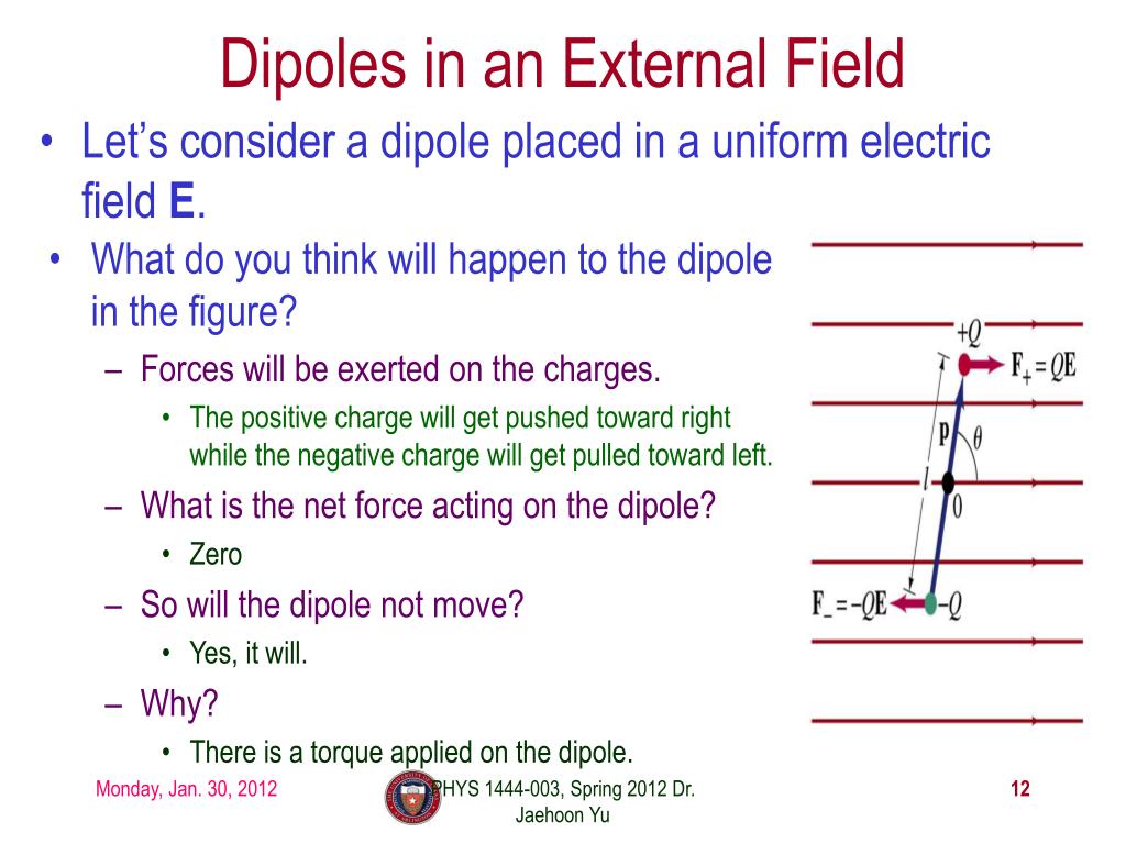 PPT PHYS 1444 Section 004 Lecture 4 PowerPoint Presentation, free