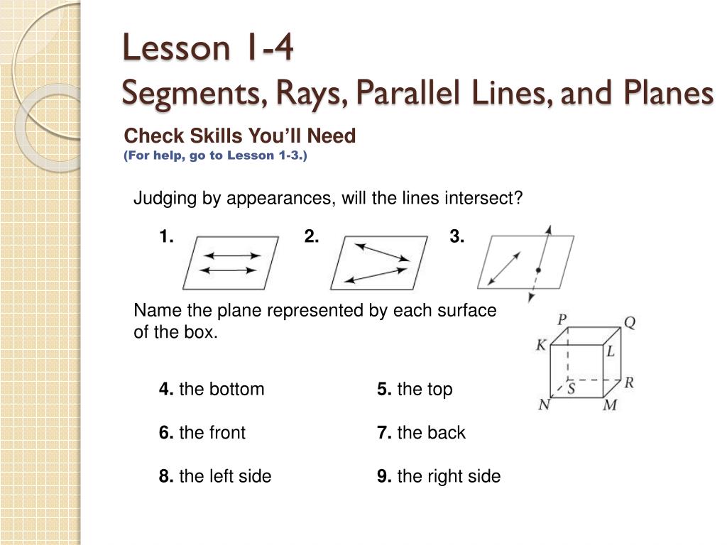PPT Chapter 1 Tools of Geometry PowerPoint Presentation, free