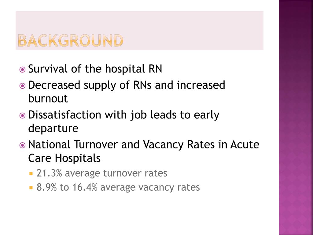 PPT Perceptions of a Nurse Residency Program PowerPoint Presentation