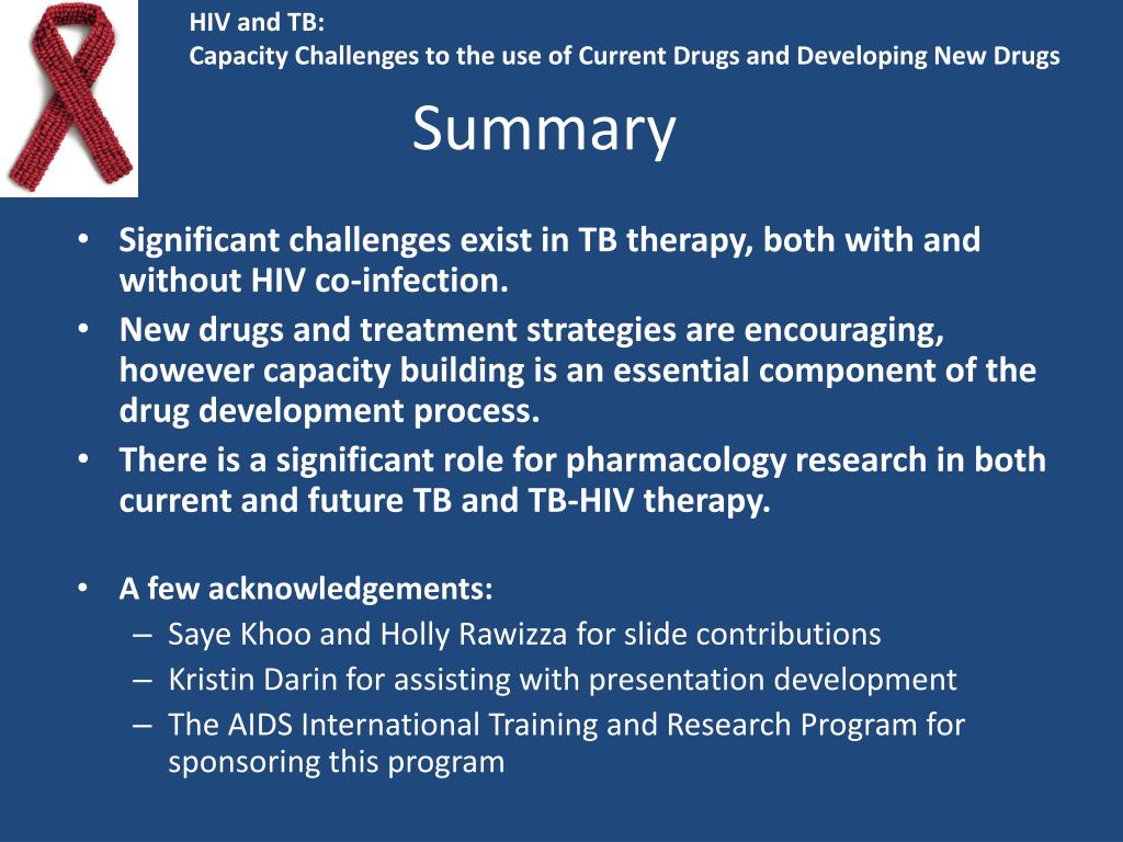 PPT Building Global HIV/AIDS Clinical Pharmacology Research Capacity