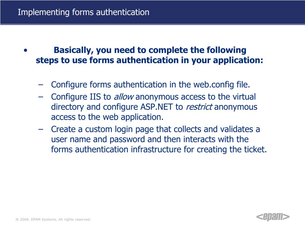 PPT Authentication PowerPoint Presentation, free download