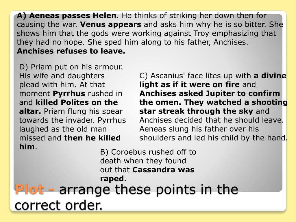 PPT The Aeneid , Book Two PowerPoint Presentation, free download ID