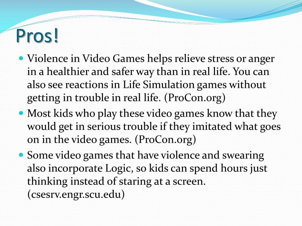 PPT Violence/Swearing In Video Games PowerPoint Presentation, free download ID2755471