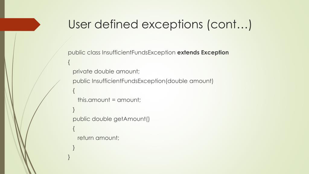 PPT Java Exceptions PowerPoint Presentation, free download ID2756480