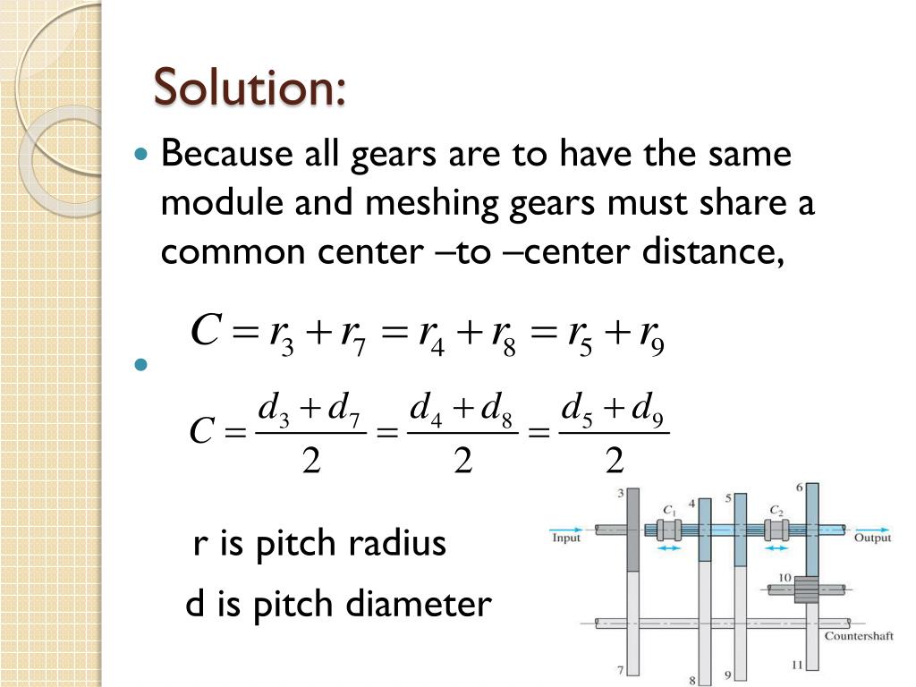 PPT Gear Train PowerPoint Presentation, free download ID2757130