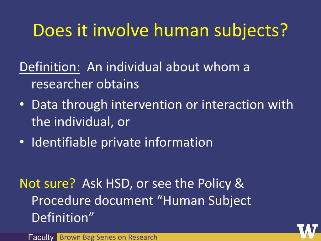 PPT Protection of Human Subjects in Research PowerPoint Presentation