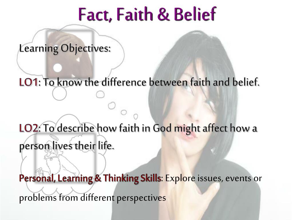 PPT Fact Faith & Belief PowerPoint Presentation, free download ID