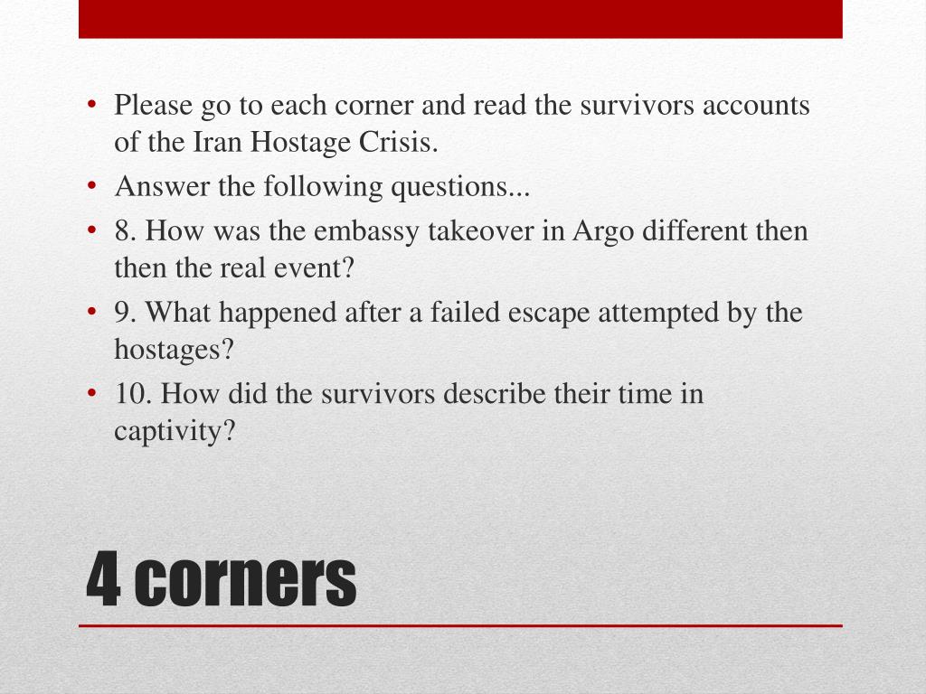 PPT The Iran Hostage Crisis PowerPoint Presentation, free download