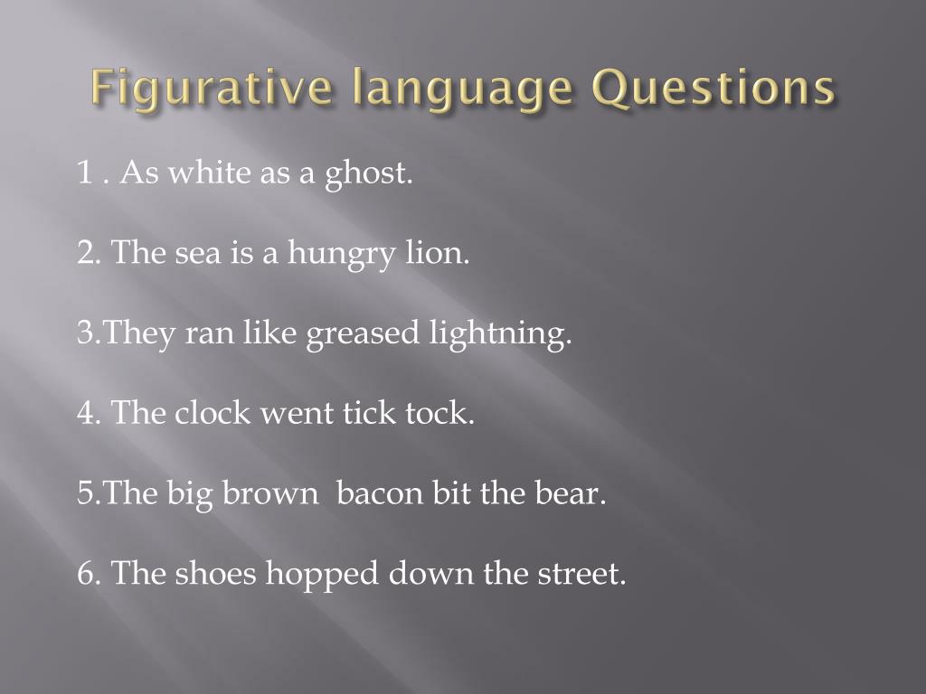 PPT Figurative language PowerPoint Presentation, free download ID
