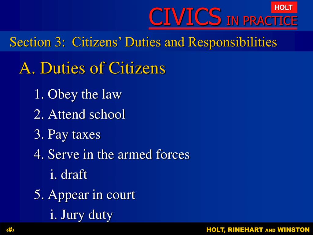 PPT Chapter 4 Rights and Responsibilities PowerPoint Presentation