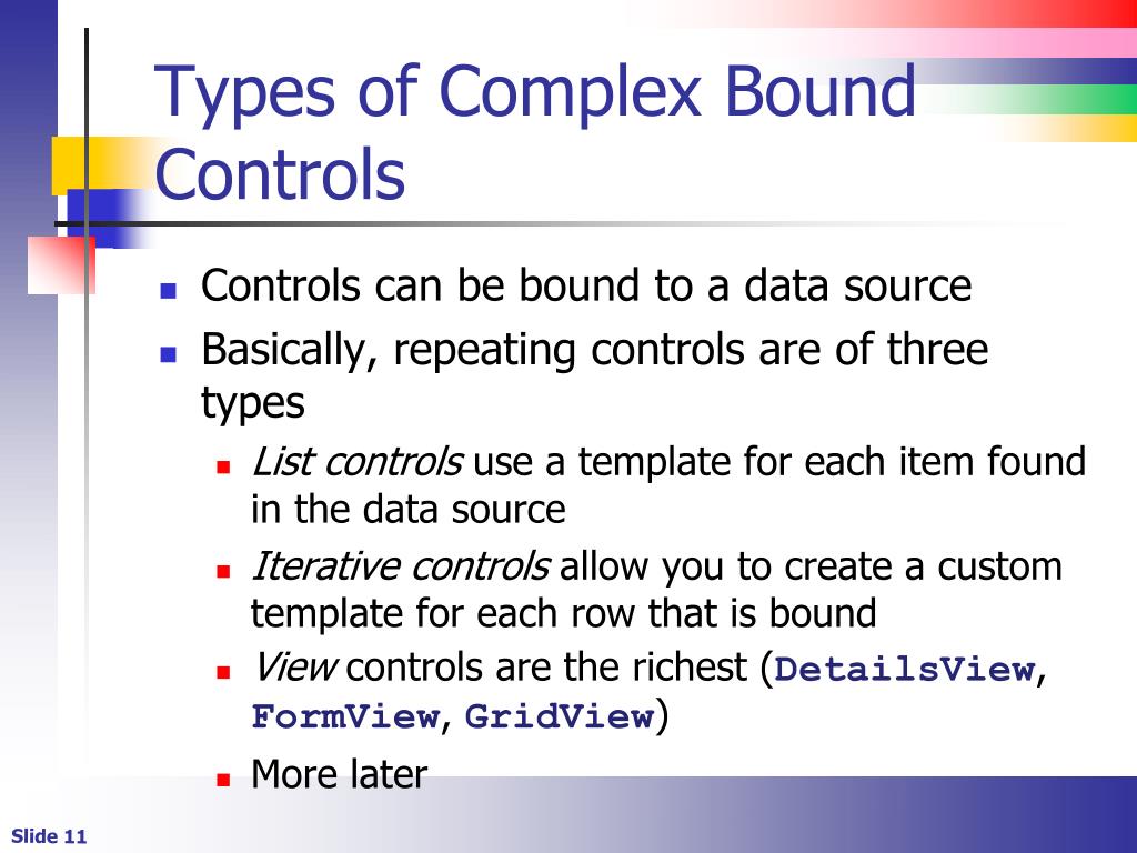 PPT Data Binding PowerPoint Presentation, free download ID2767790