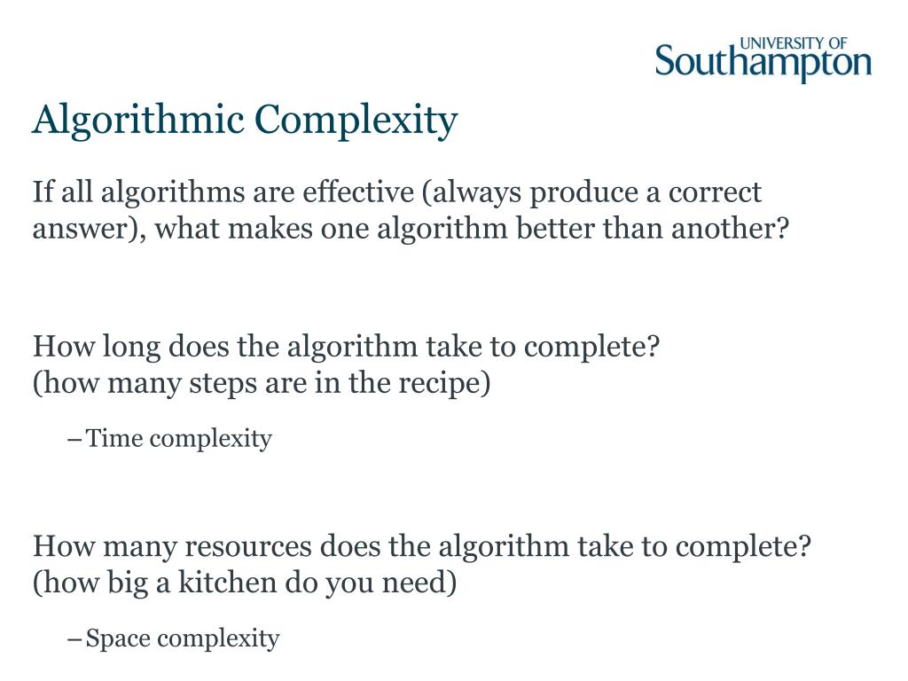 PPT Algorithmic Complexity and Computability PowerPoint Presentation
