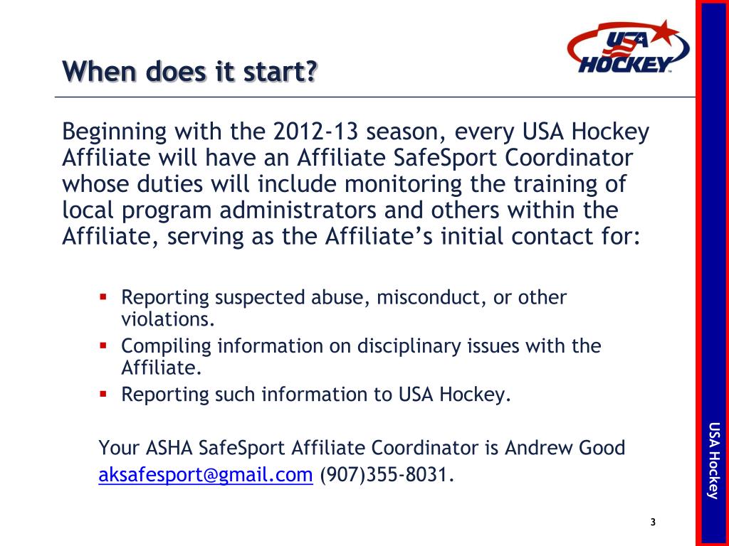 PPT USA Hockey SafeSport Program PowerPoint Presentation, free