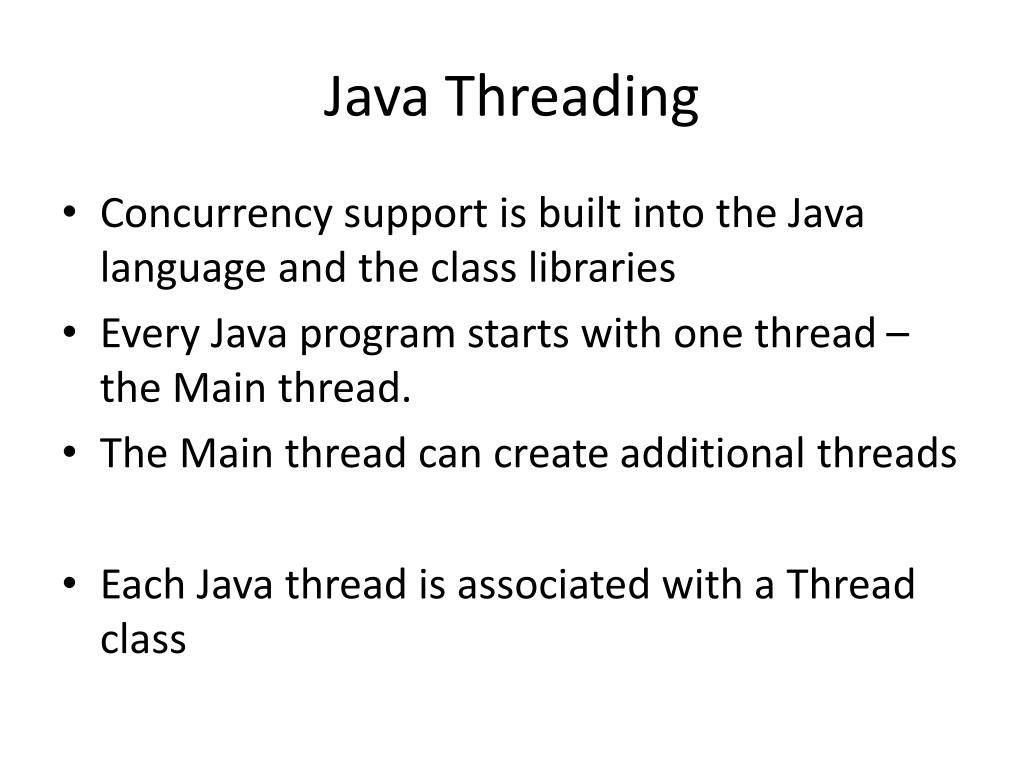 PPT Intro to Threading PowerPoint Presentation, free download ID