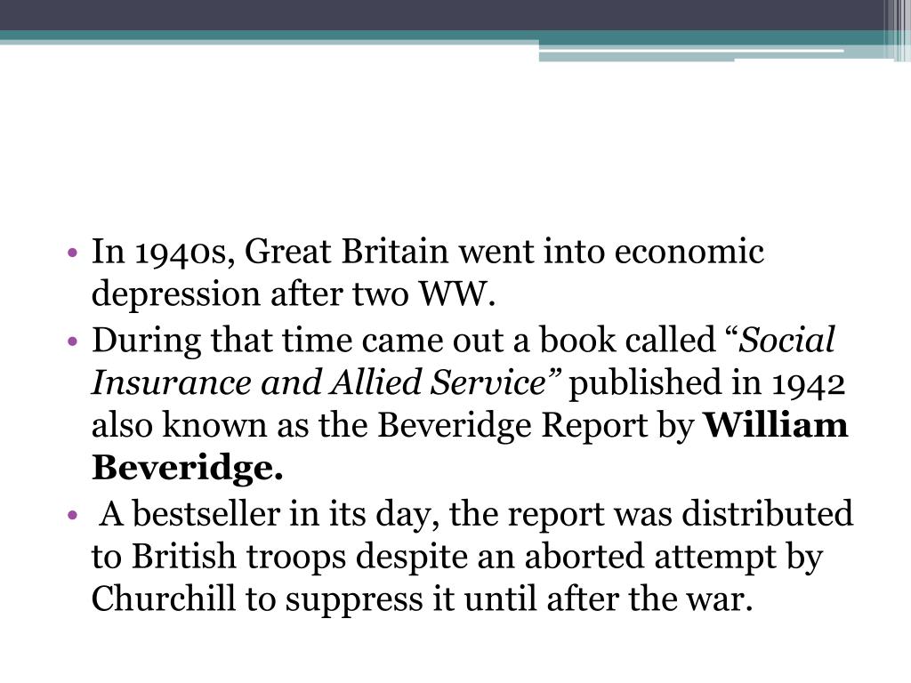 PPT The Beveridge Model PowerPoint Presentation, free download ID