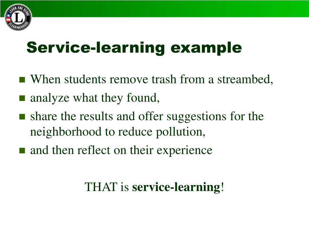PPT What is ServiceLearning? PowerPoint Presentation, free download
