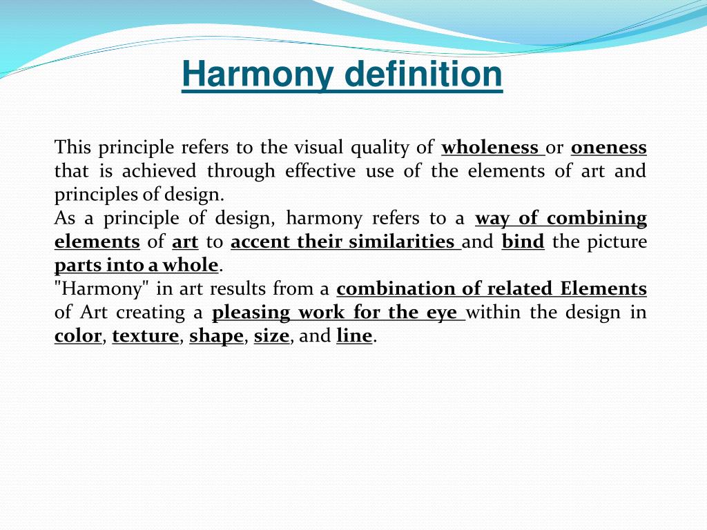 PPT HARMONY PowerPoint Presentation, free download ID2775345