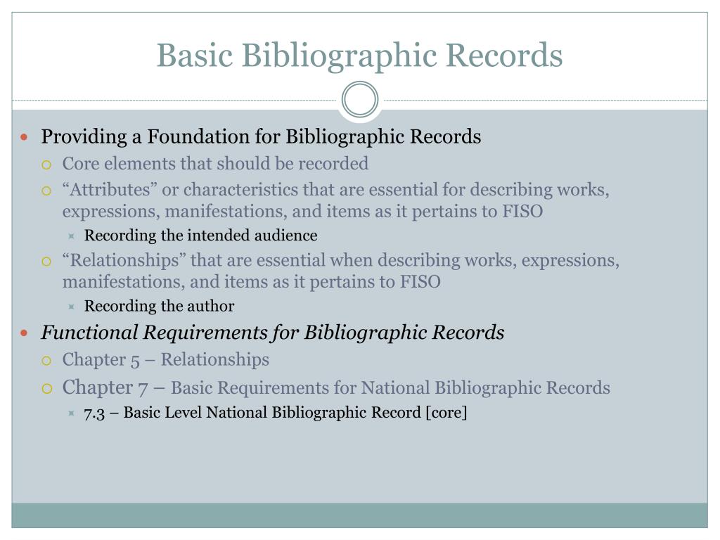 PPT Paris Principles, FRBR, and WEMI PowerPoint Presentation, free