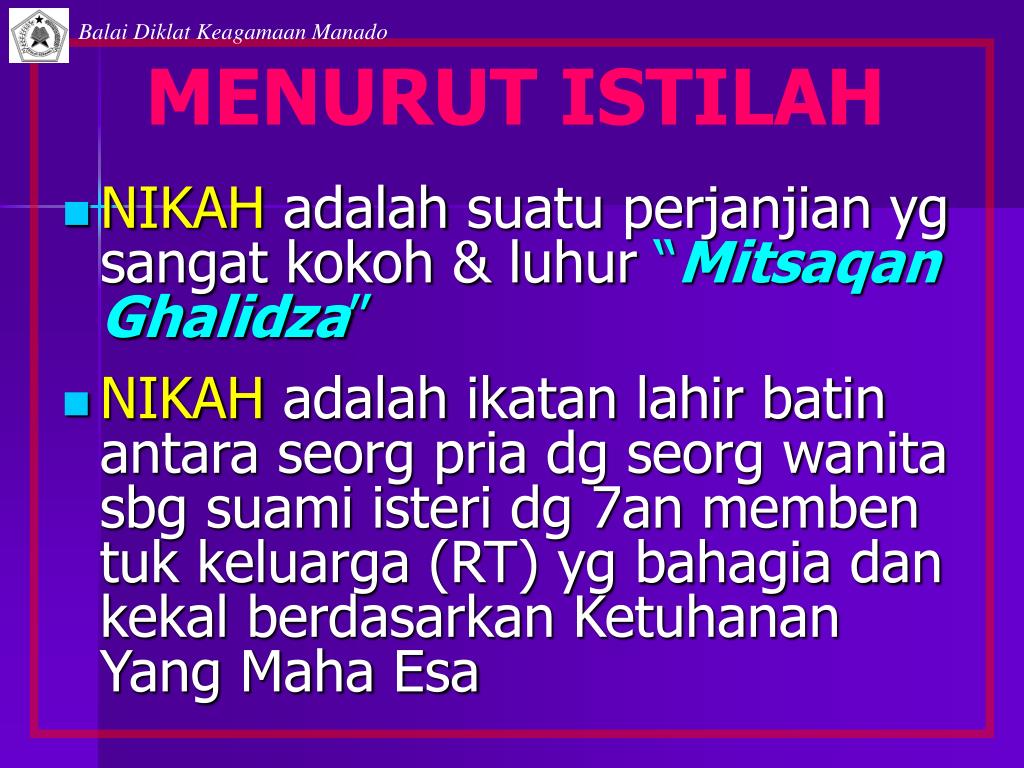 PPT FIQIH MUNAKAHAT PowerPoint Presentation, free download ID2779398