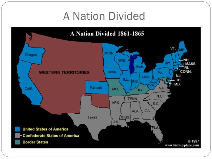 PPT The American Civil War PowerPoint Presentation ID2780387